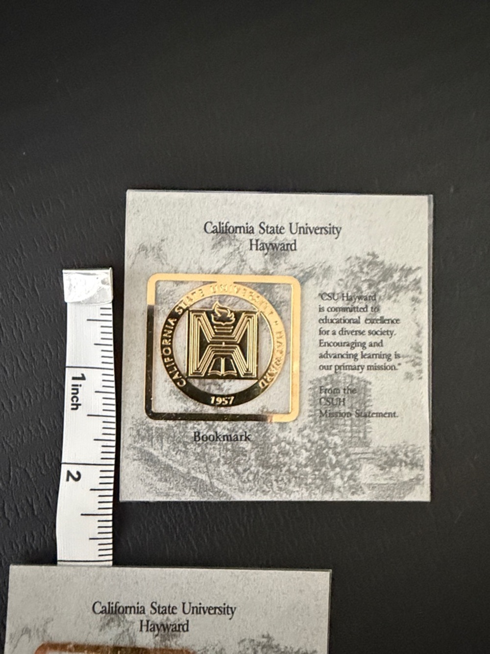 Gold Bookmark - Picture 3 of 3